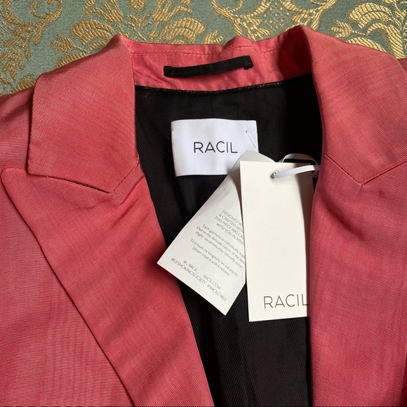 NWT Racil Henry Bow embellished suit jacket - Picture 6 of 12